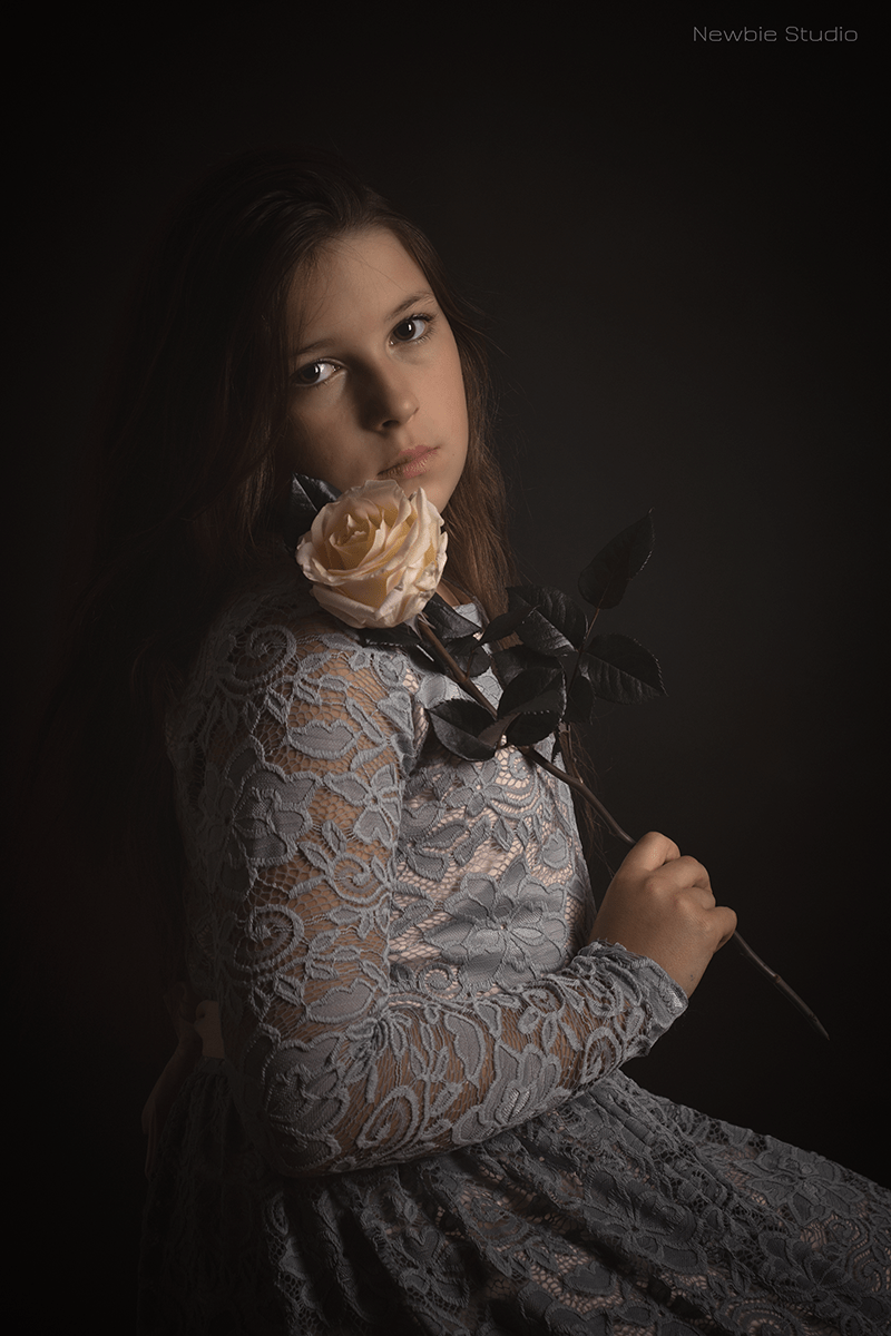 warszawa małgorzata skonieczna interfoto newbie studio fotografia portretowa światło rembrandtowskie