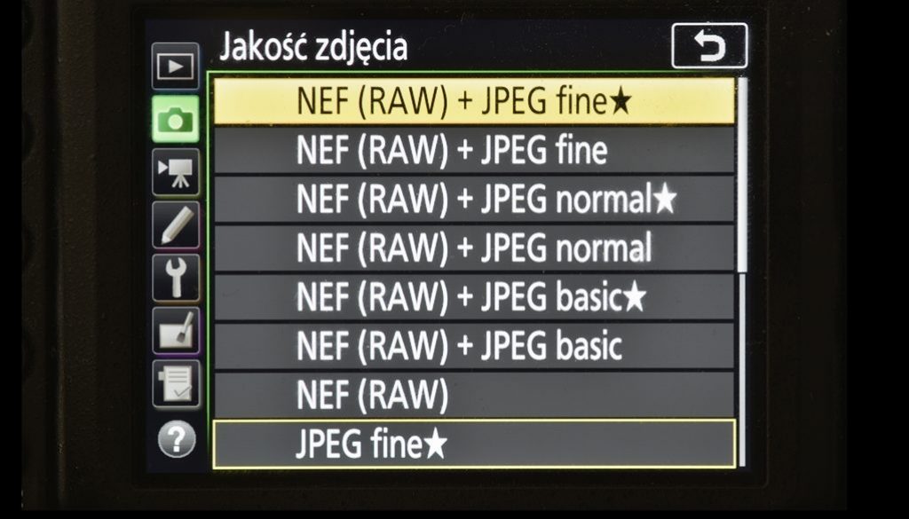 NEF+JPEG