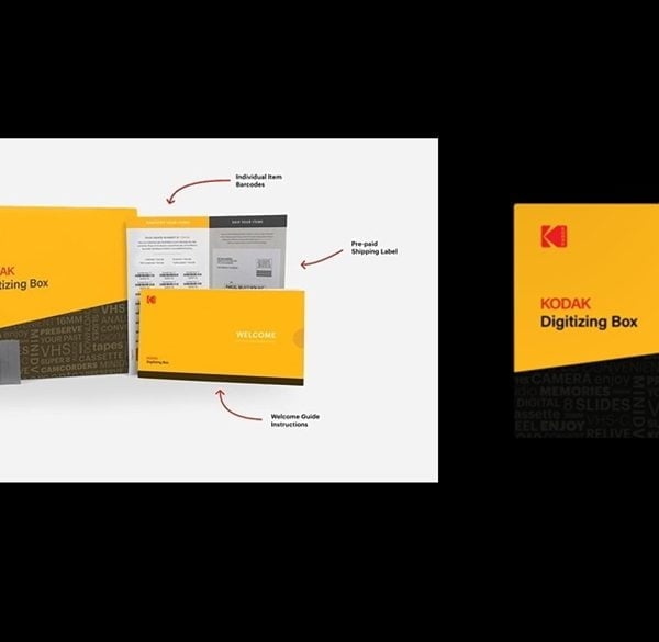Usługa Kodak Digitizing Box tchnie nowe życie w stare nośniki informacji przy minimalnym wysiłku