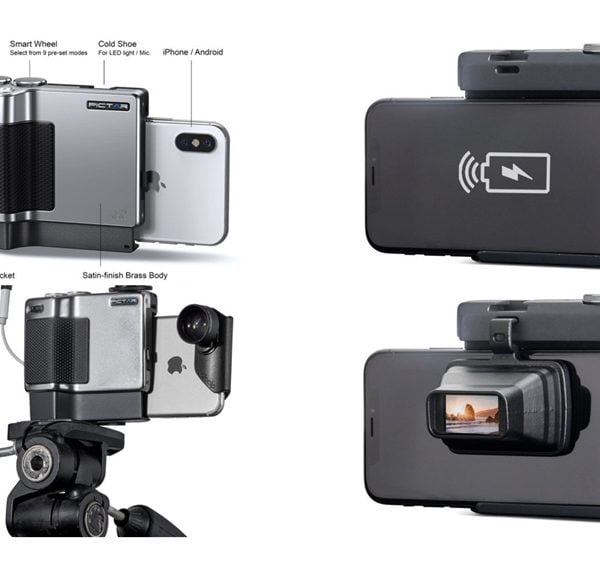 Pictar Pro – fotograficzny uchwyt do iPhonów i urządzeń z Androidem