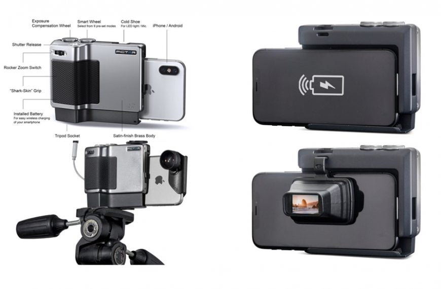 Pictar Pro – fotograficzny uchwyt do iPhonów i urządzeń z Androidem