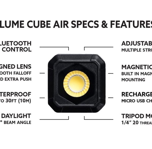 Lume Cube Air to przenośne źródło światła sterowane poprzez aplikację