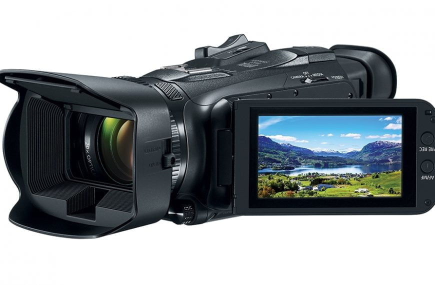 Canon pokazuje nowe kamery VIXIA HF G50 4K UHD, W10, oraz W11 na targach CES 2019