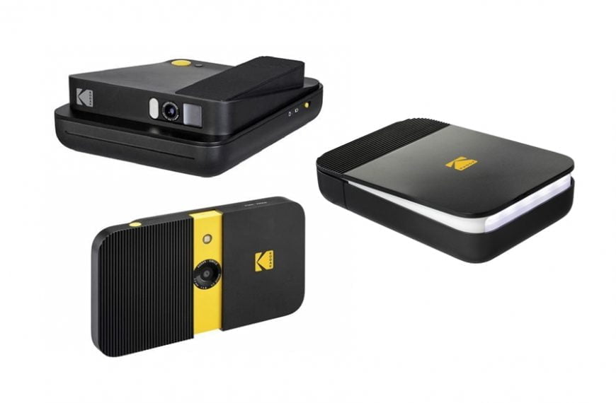 Linia produktów SMILE pod marką Kodak obejmuje dwa aparaty natychmiastowe oraz nową drukarkę natychmiastową