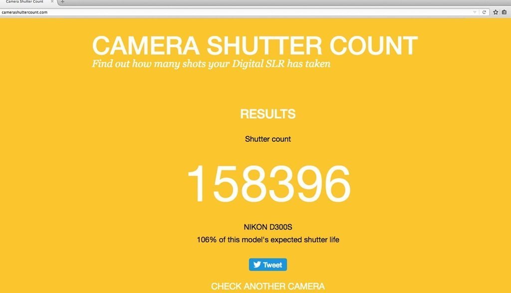 Camera-Shutter-Count
