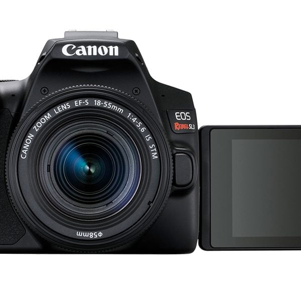 Super mały Canon EOS 250D z eye-detect AF i rozczarowującym wideo 4K