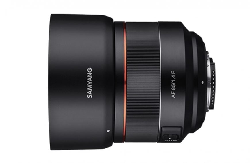 Samyang announces new 85mm AF F-mount lens and its first two Z-mount lenses