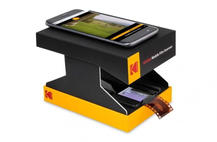 Kodak Mobile Film Scanner – składany kartonowy skaner filmów formatu 135