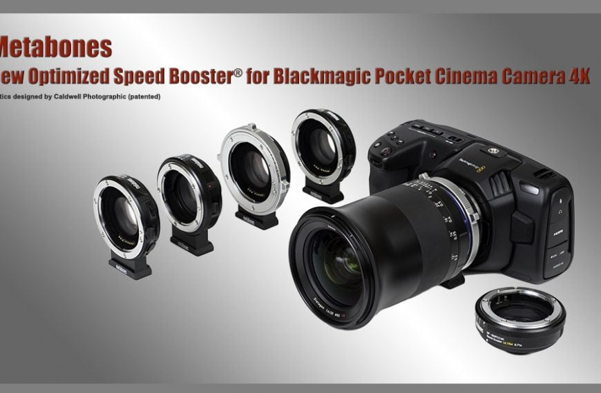 Metabones Speed Booster dla Blackmagic Pocket Cinema Camera
