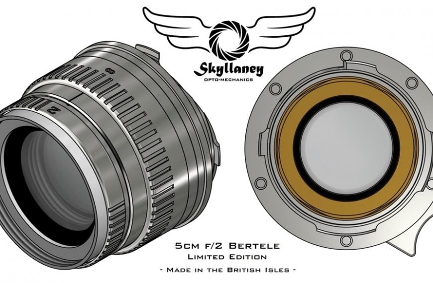 Skyllaney 50 mm F/2 “Bertele” Sonnar w mocowaniu Leica M