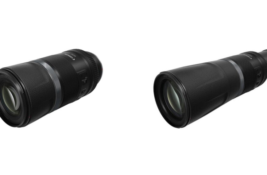 Obiektywy Canon RF 600 mm f/11 i Canon RF 800 mm f/11 IS STM oraz konwertery 1,4x i 2x
