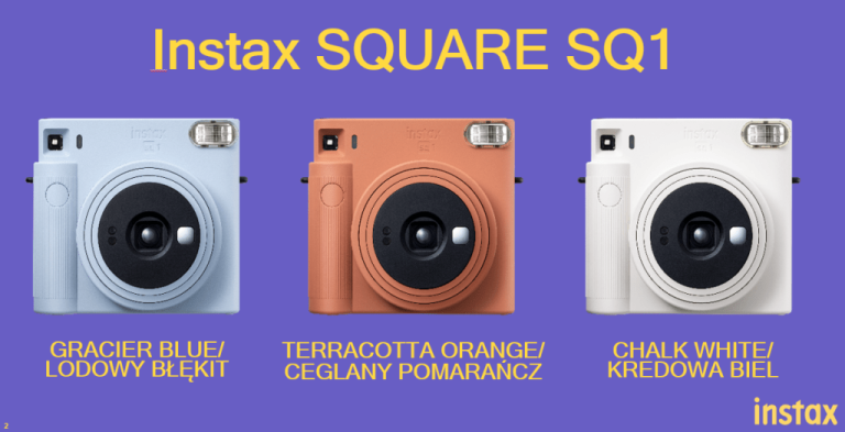 Fujifilm Instax SQ 1 - następca SQ6