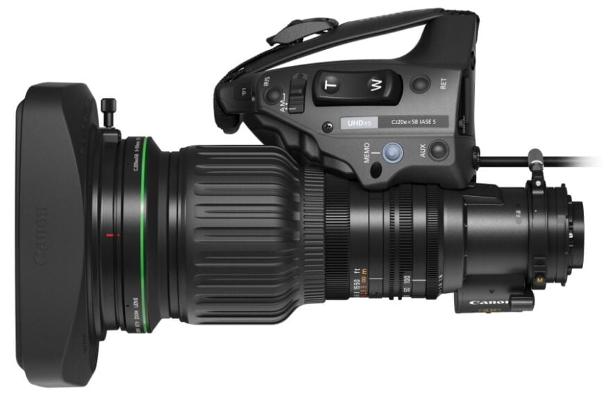 Canon CJ20ex5B – najnowszy obiektyw telewizyjny 4K