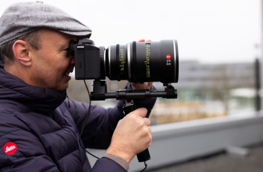 Leica wypuszcza na rynek Wizjer Filmowca “Henri” ułatwiający współpracę aparatu SL2-S z obiektywami PL i LPL