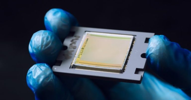 Curved-CMOS