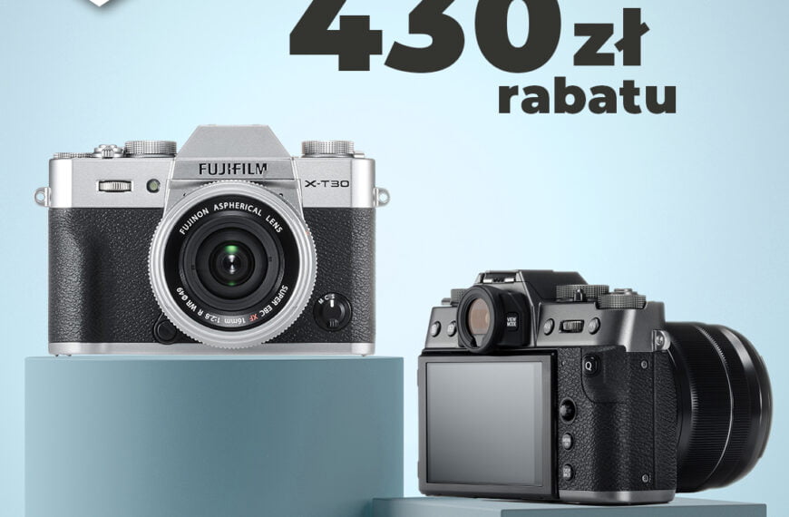 Najnowsze promocje Fujifilm – X-T30 + rabat