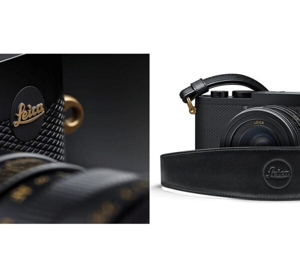 Czarno-złota limitowana edycja aparatu Leica Q2 Daniel Craig x Greg Williams