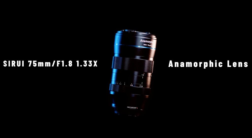 Surui 75mm f1.8 anamorphic 1.33x main