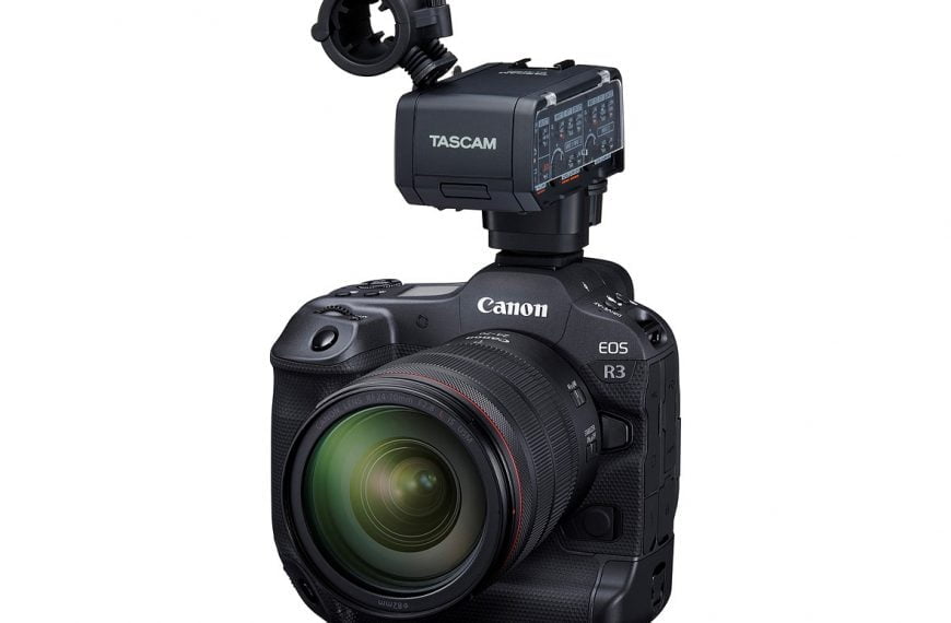 Canon EOS R3: nowa stopka