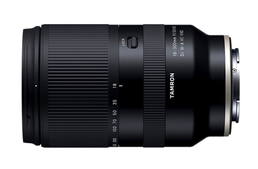 Tamron ogłasza obiektyw 18-300mm F3.5-6.3 dla matryc formatu APS-C w mocowaniu Sony E