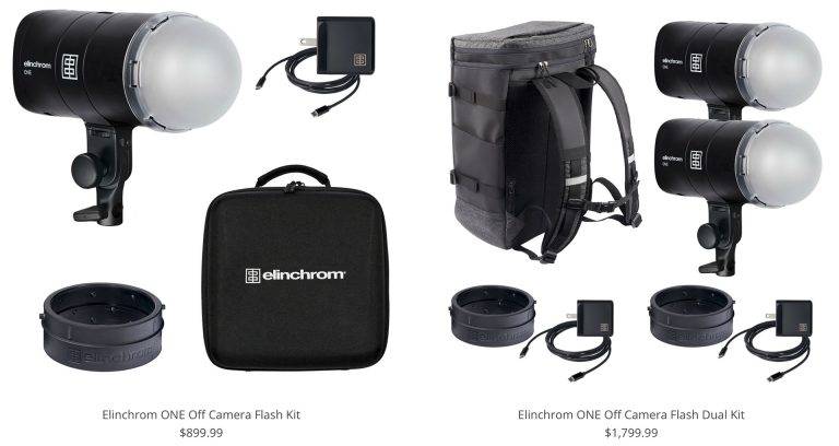 Elinchrom one purchasing kits