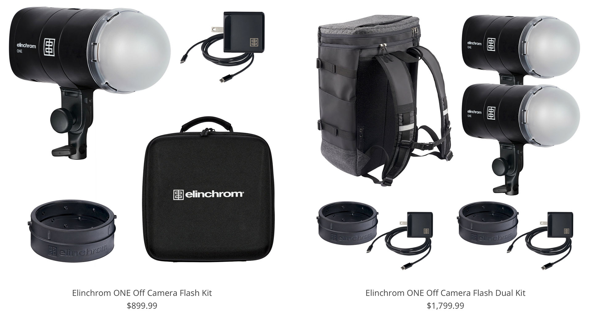 Elinchrom one purchasing kits
