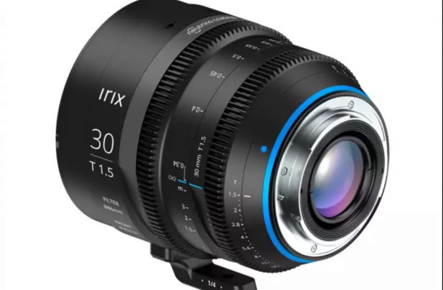 Pełnoklatkowy obiektyw do filmowania Irix 30mm T1.5