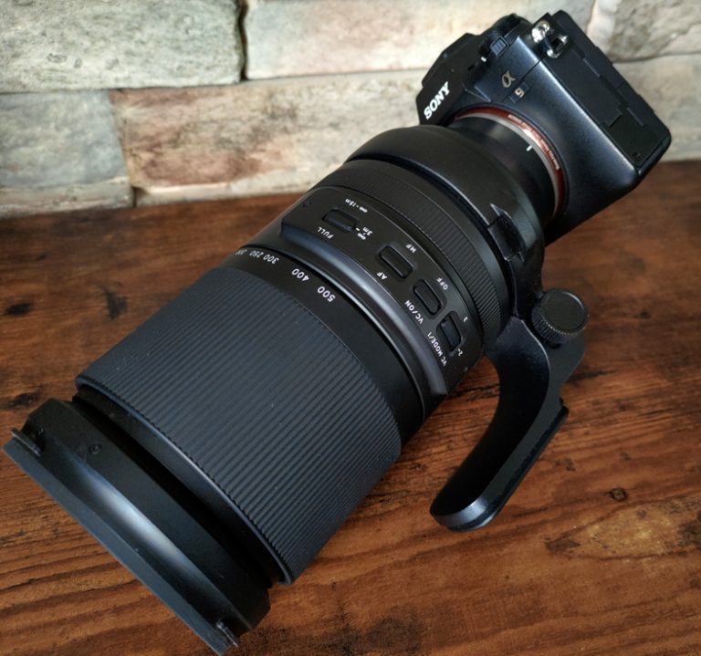 Tamron 150-500mm F5-6.7 Di III VC VXD do Sony E w asyście Sony A9 II