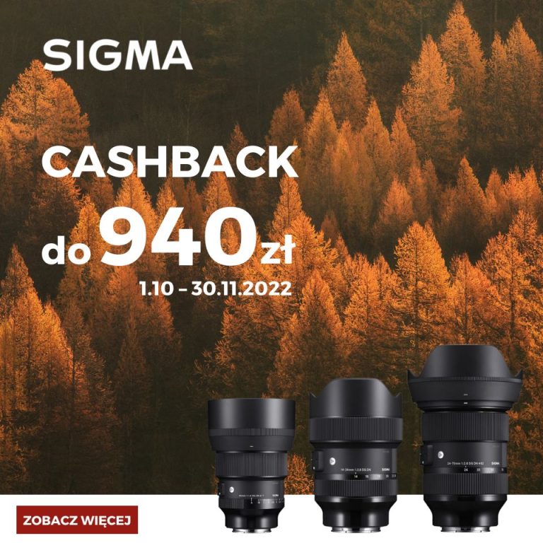 Cashback Sigma jesień 2022