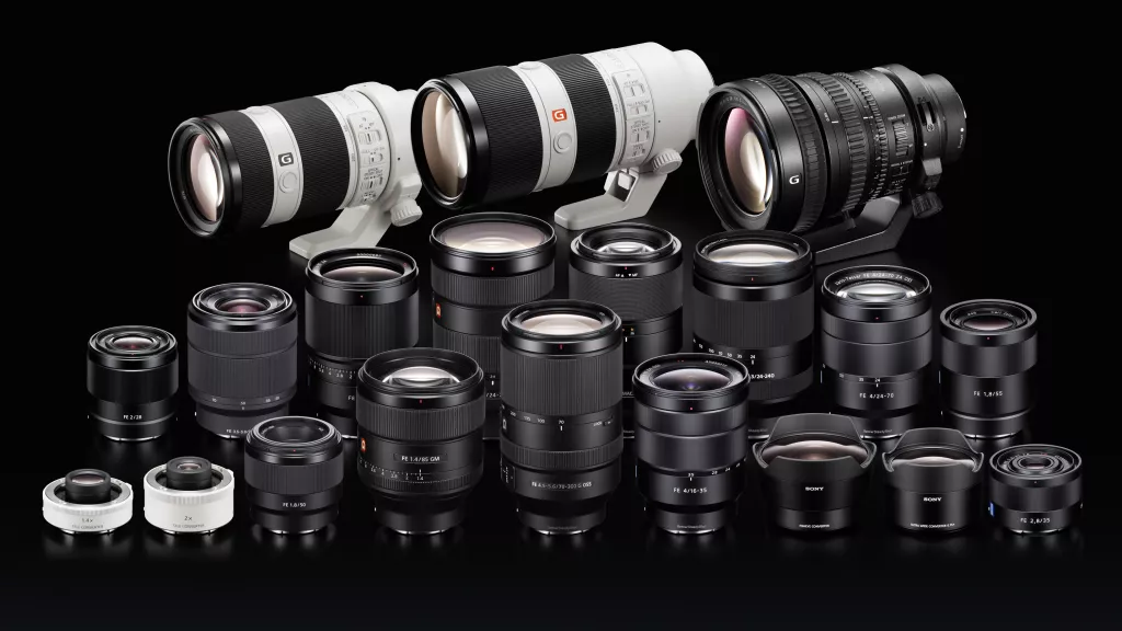 Obiektywy Sony E
