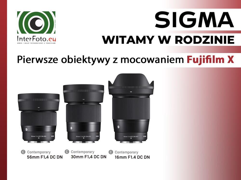 3 nowe obiektywy Sigma