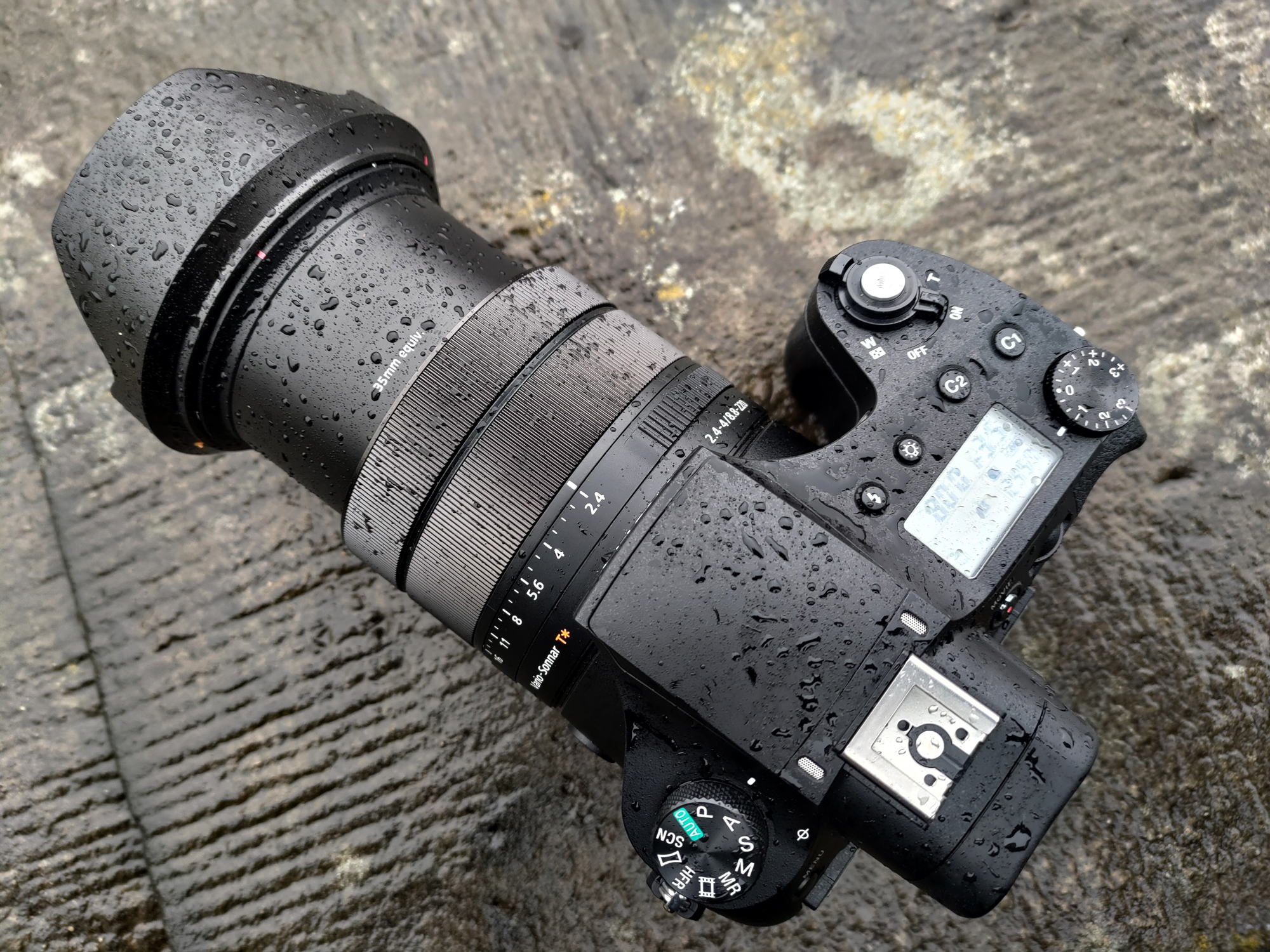 Sony RX10 Mark IV - spotkał nas deszcz