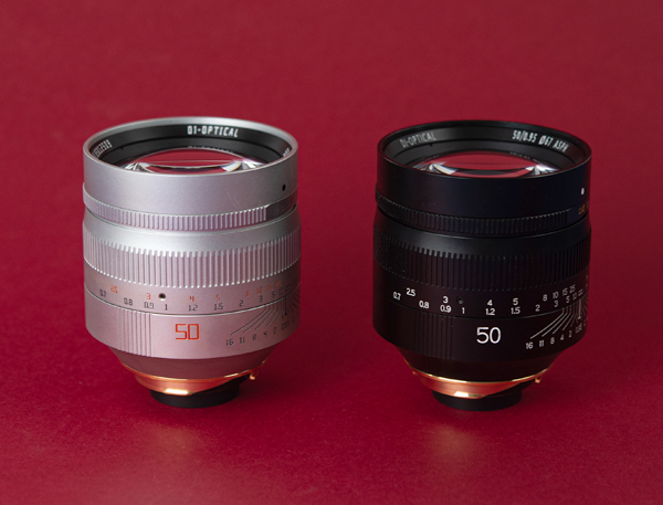 TTArtisan 50mm F0.95 wersja czarna i srebrna - mocowanie Leica M
