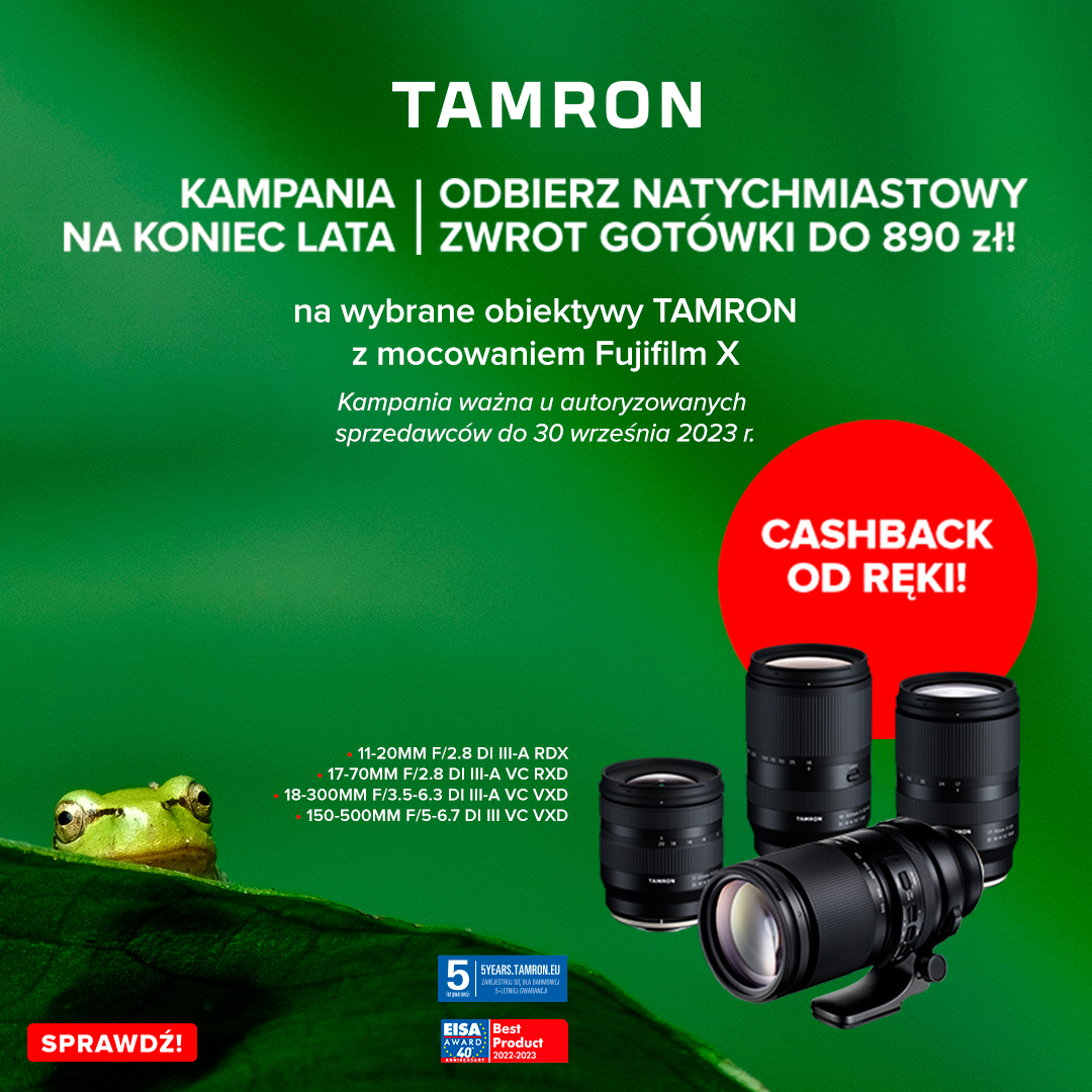Tamron Cashback Fuji