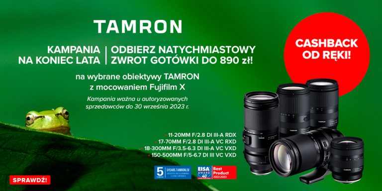 Tamron cashback Fuji
