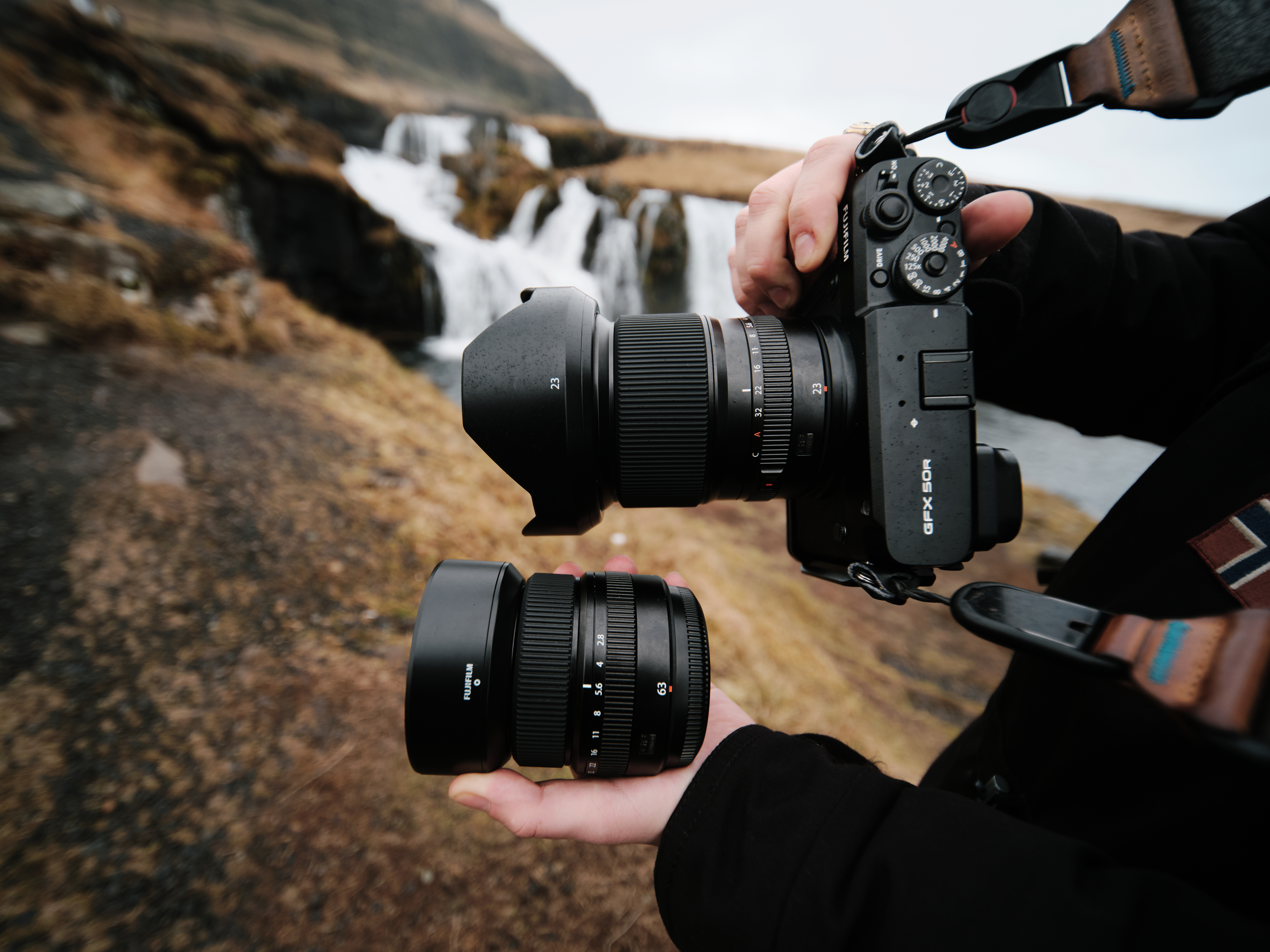 Islandia fotografia GFX
