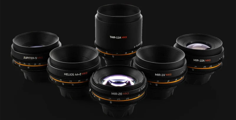 Diuna część 2 Iron Glass Adapters Soviet Mk Ii Lens Set