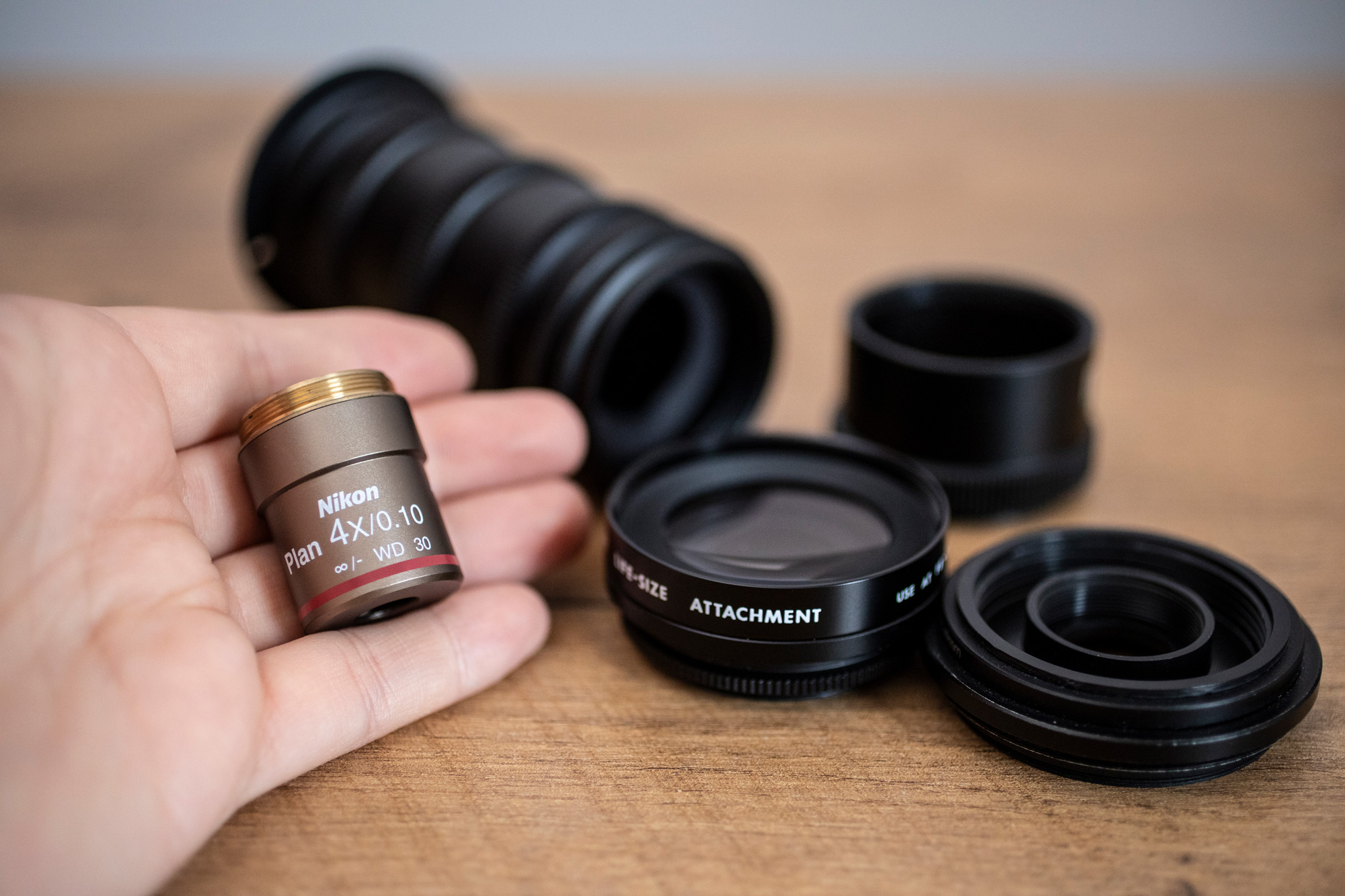 Nikkor Plan 4x/0.10 WD 30