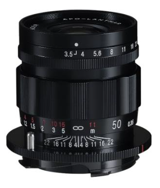 Voigtlander APO Lanthar II 50mm F3.5 do Leica M - czarny