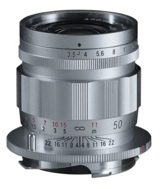 Voigtlander APO Lanthar II 50mm F3.5 do Leica M - srebrny