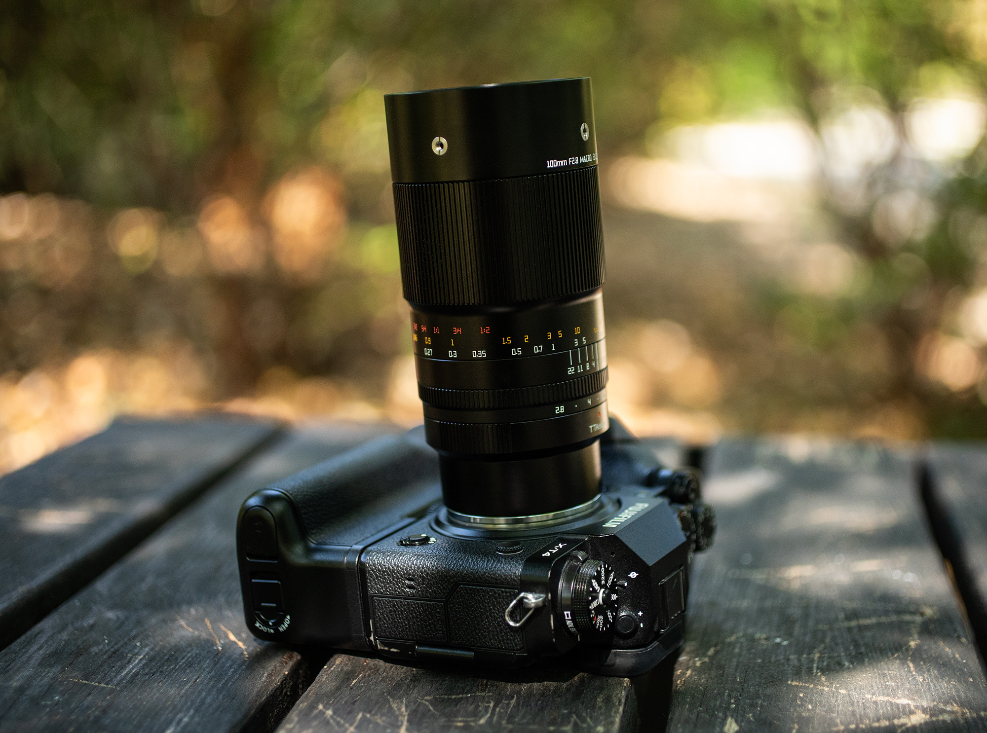 TTArtisan 100mm F2.8 MACRO 2X bez mechanizmu Tilt-Shift