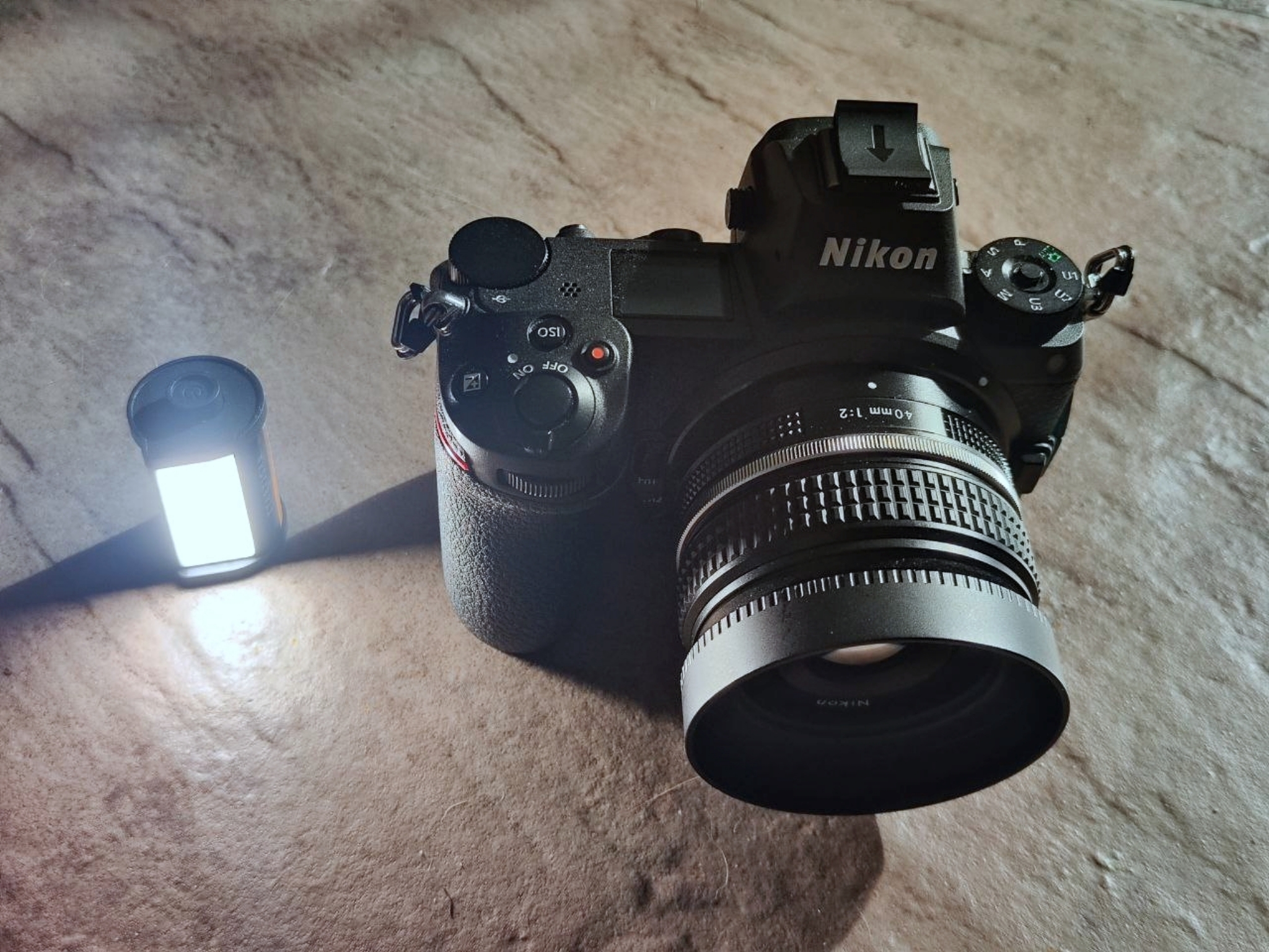 TTArtisan Super Mini LED Light Nikon Z6 front 2