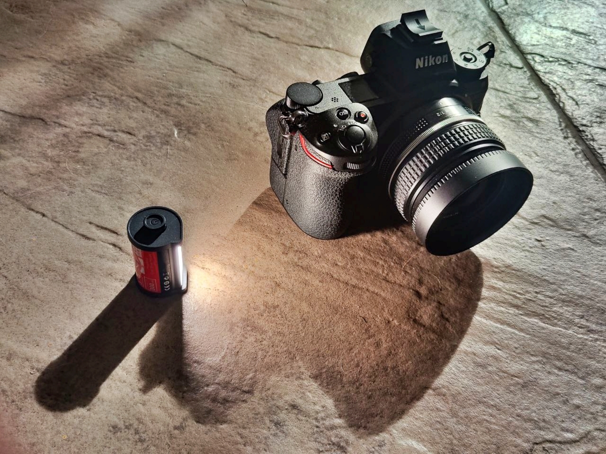 TTArtisan Super Mini LED Light Nikon Z6 top front
