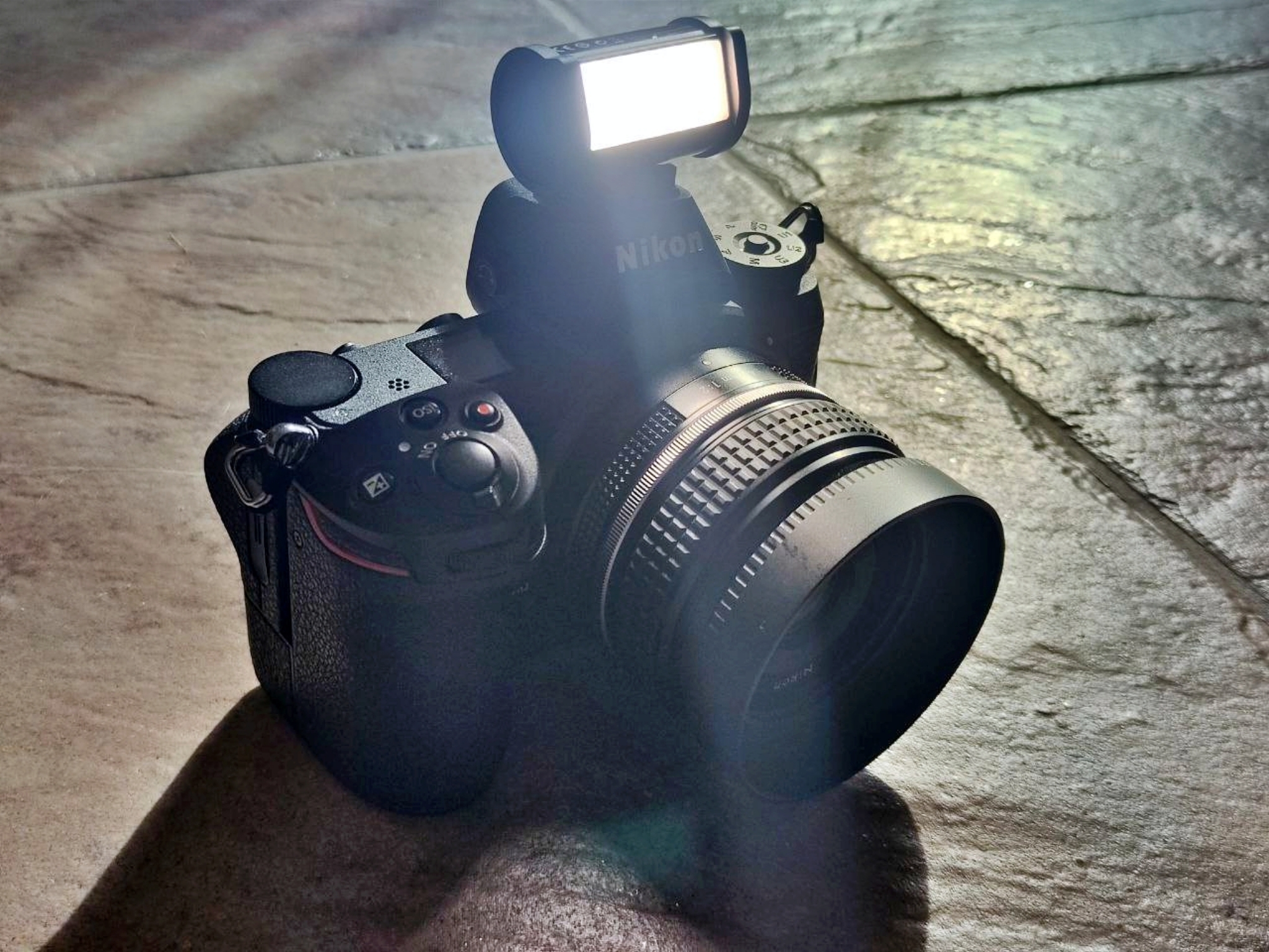 TTArtisan Super Mini LED Light Nikon Z6 top