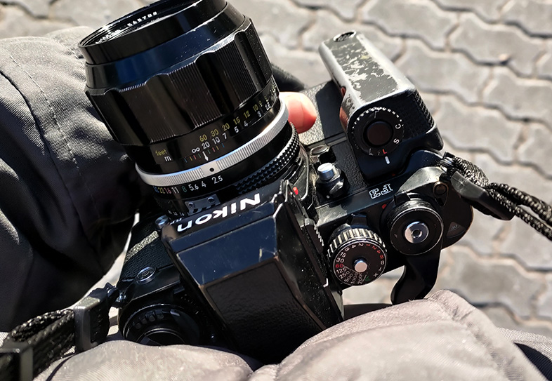 Nikon F3 HP z silnikiem MD4