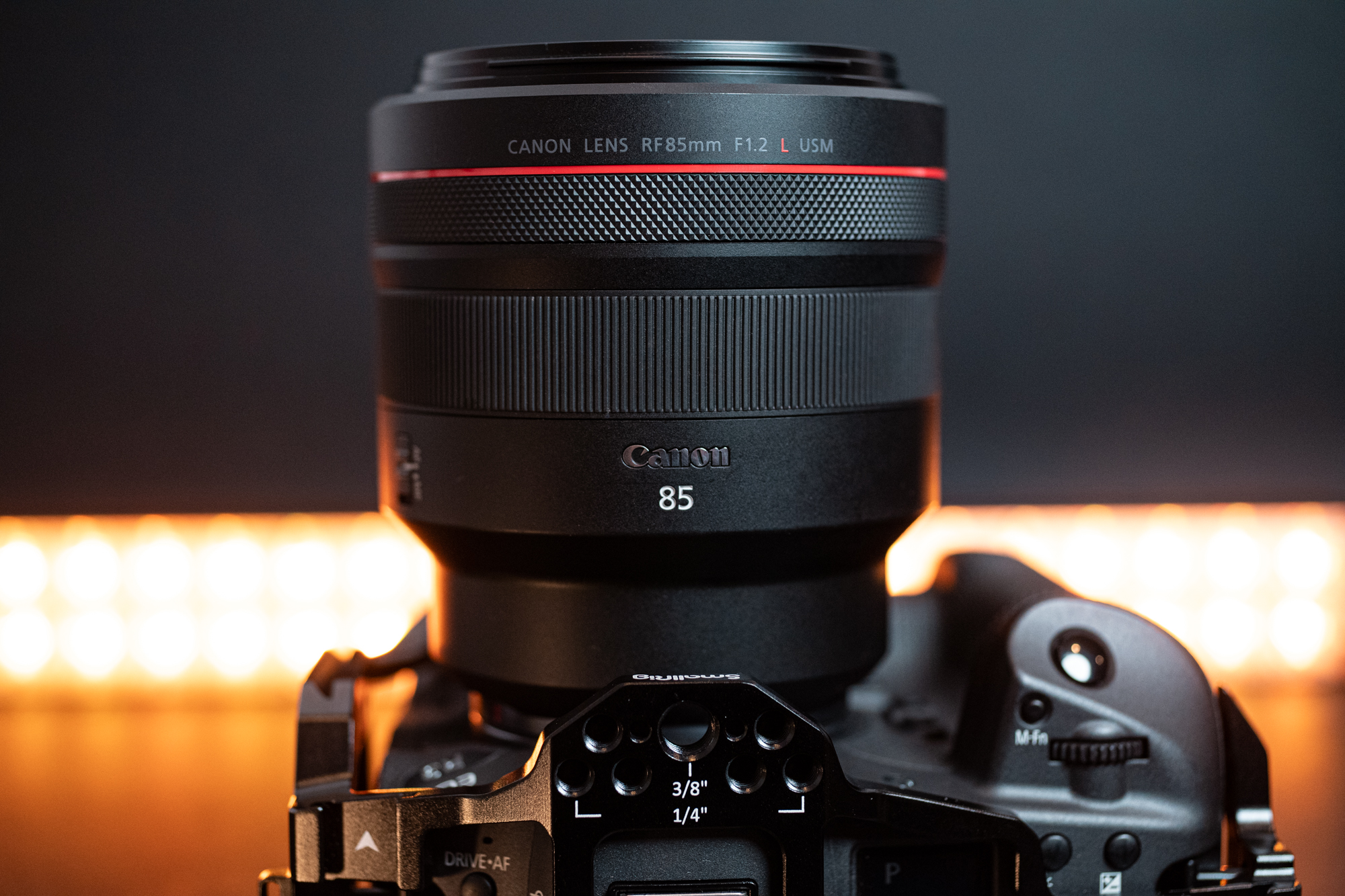 Canon R3 i obiektywu Canon RF 85mm F1.2