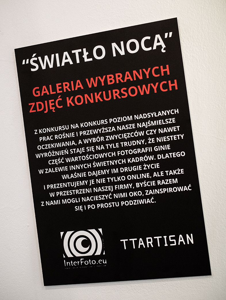 Galeria pokonkursowa "Światło Nocą" z końca 2024r. jest już dostępna w InterFoto.eu