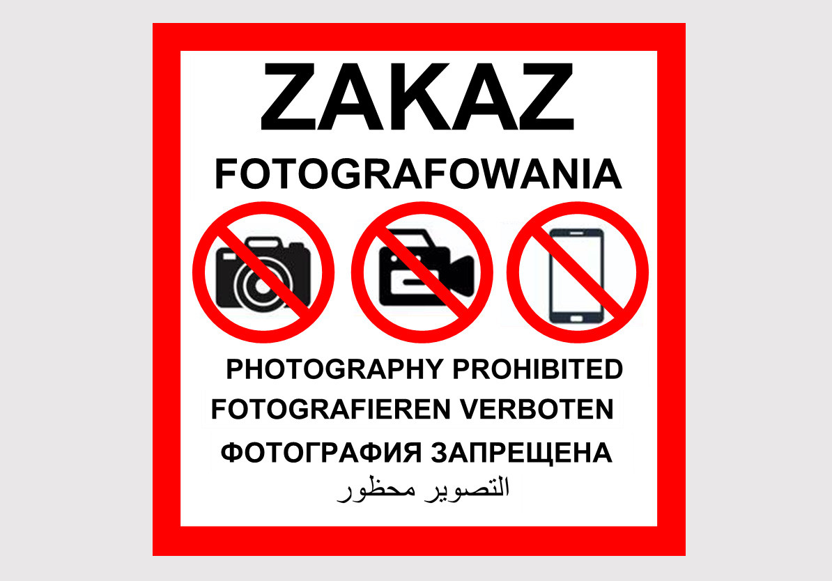 Zakaz fotografowania 2