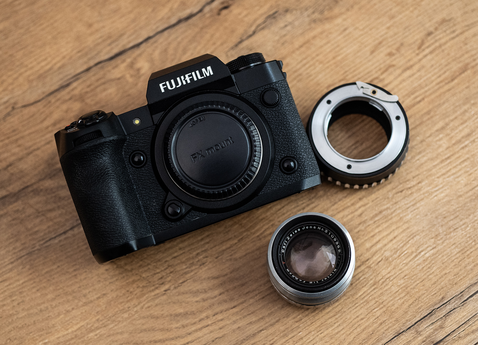 Fujifilm X-H2 i Biotar 58mm F2 T Carl Zeiss Jena z 17 listkową przysłoną