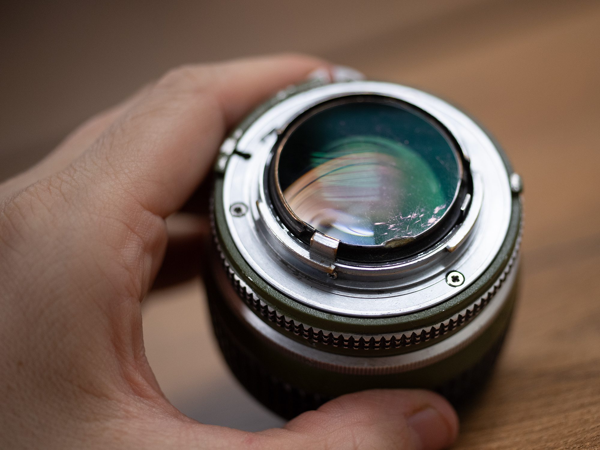 Nikkor 50mm F1.2 AI-s na lustrzance Nikon D750